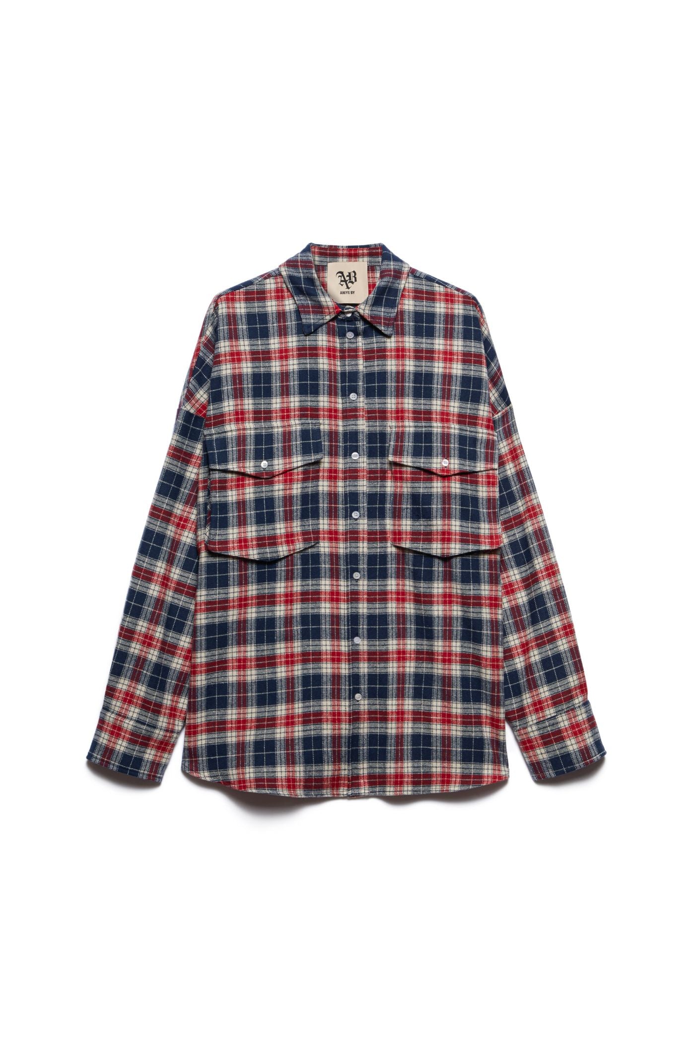 SHIRT GWEN BLU CECK