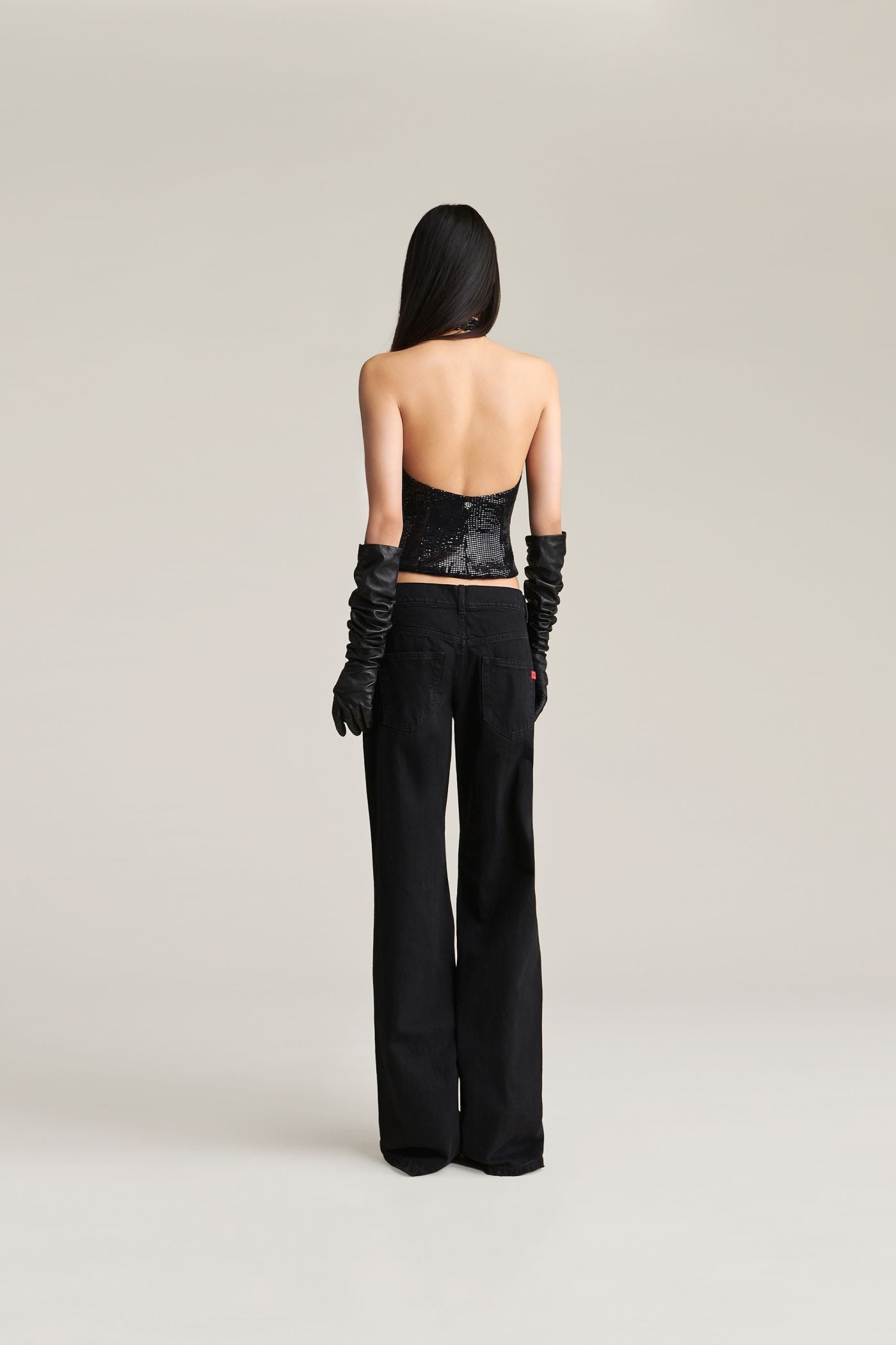 BAGGY SCARLET BLACK USED