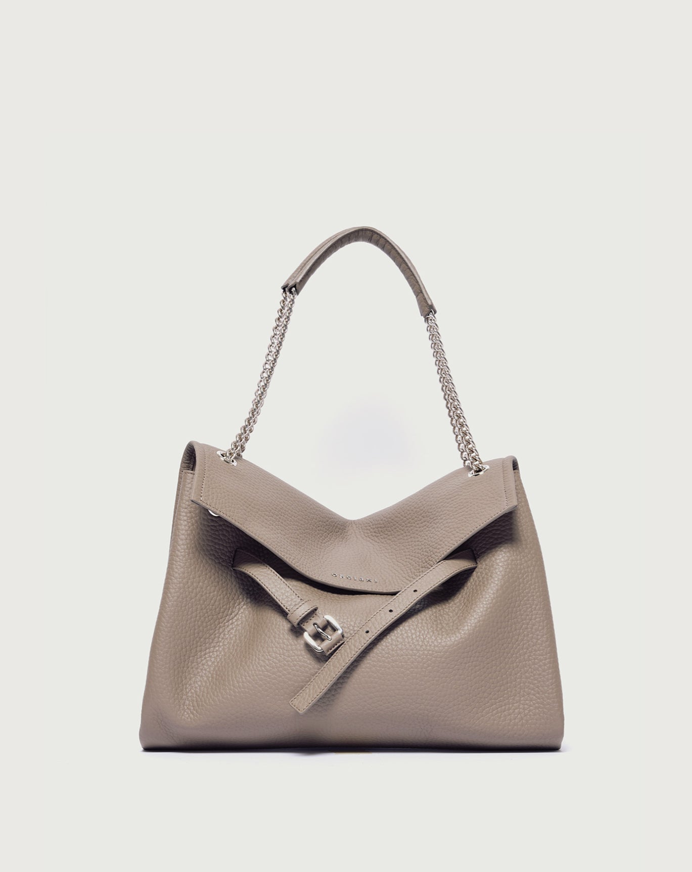 Borsa Venus Soft Midi a spalla in pelle martellata