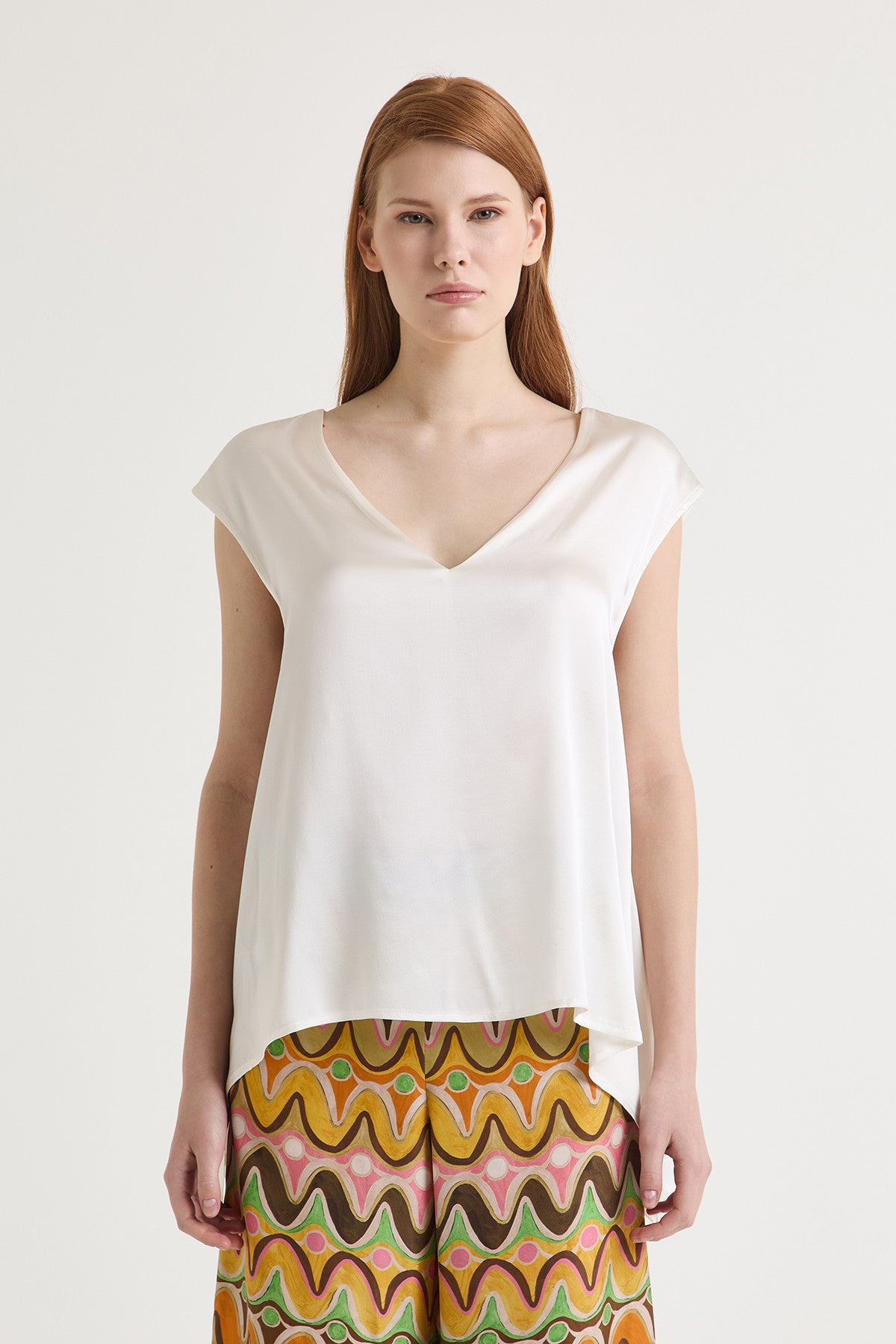 TOP SILK SATIN