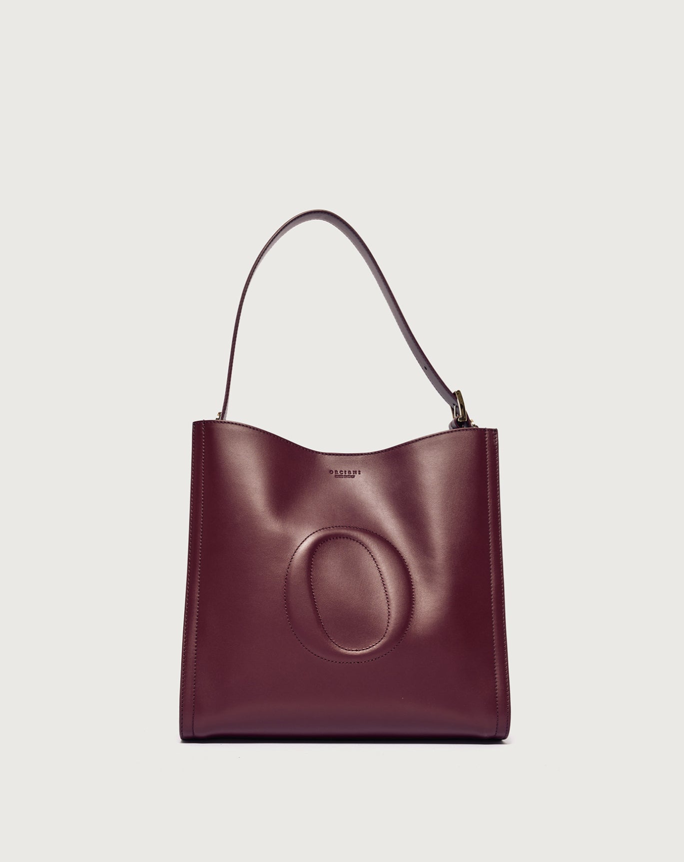 Borsa Her-O Alba Midi a spalla in pelle con tracolla