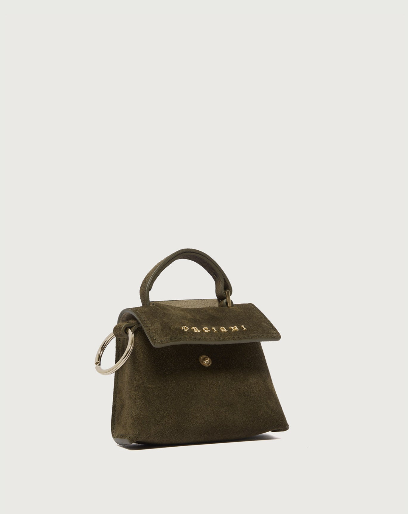 Charm Mini Sveva Peach in suede