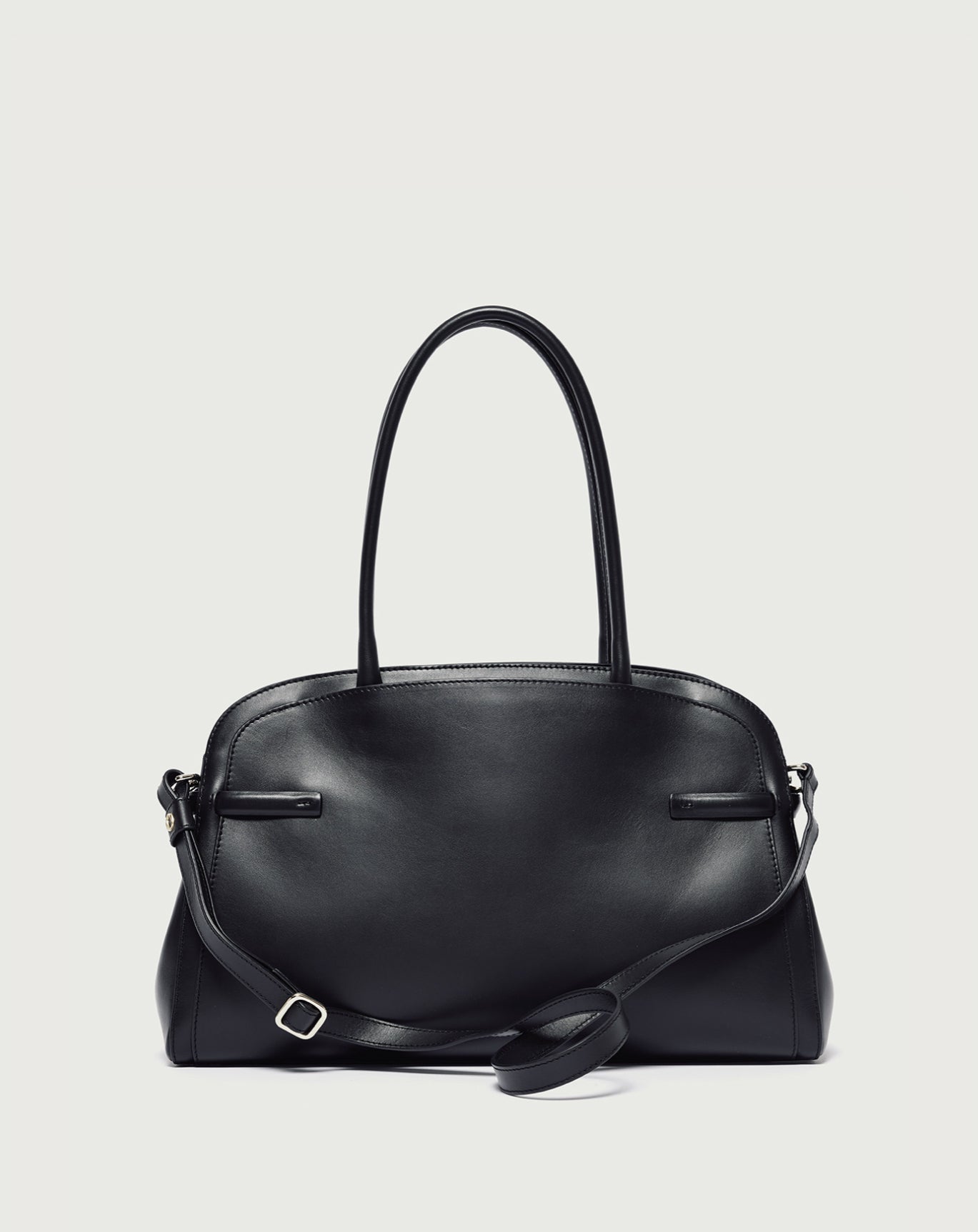 Borsa Aura Alba Large a spalla in pelle con tracolla