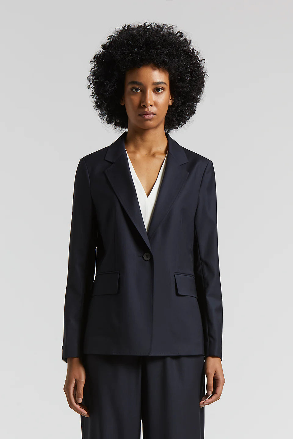 BLAZER TELA LEGGERA IN LANA MERINOS LORO PIANA