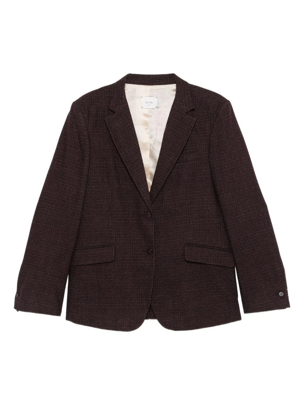 Blazer wool micro chec