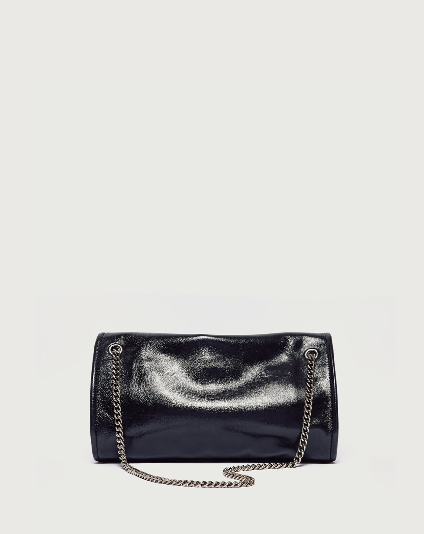 Borsa Venus Clutch Gotham a mano in pelle lucida