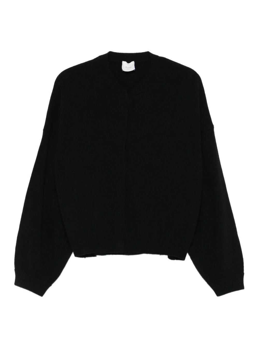 Cardigan bomber knit wool