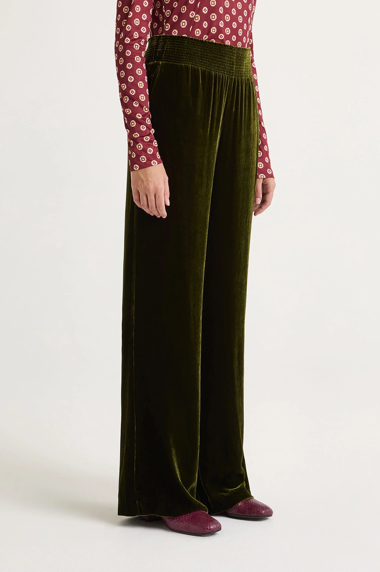 PANTALONE FLUID VELVET