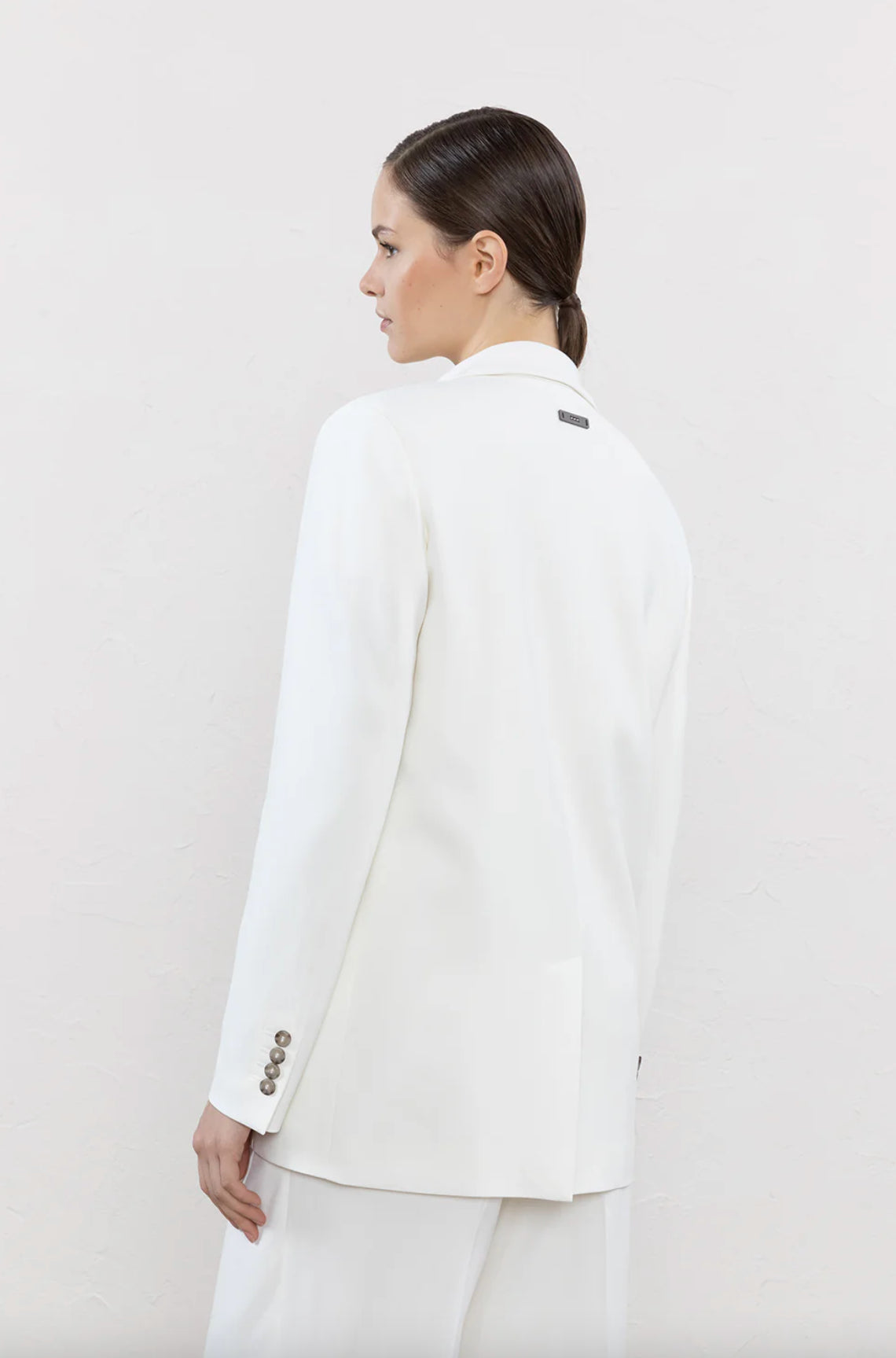 Blazer Monopetto White