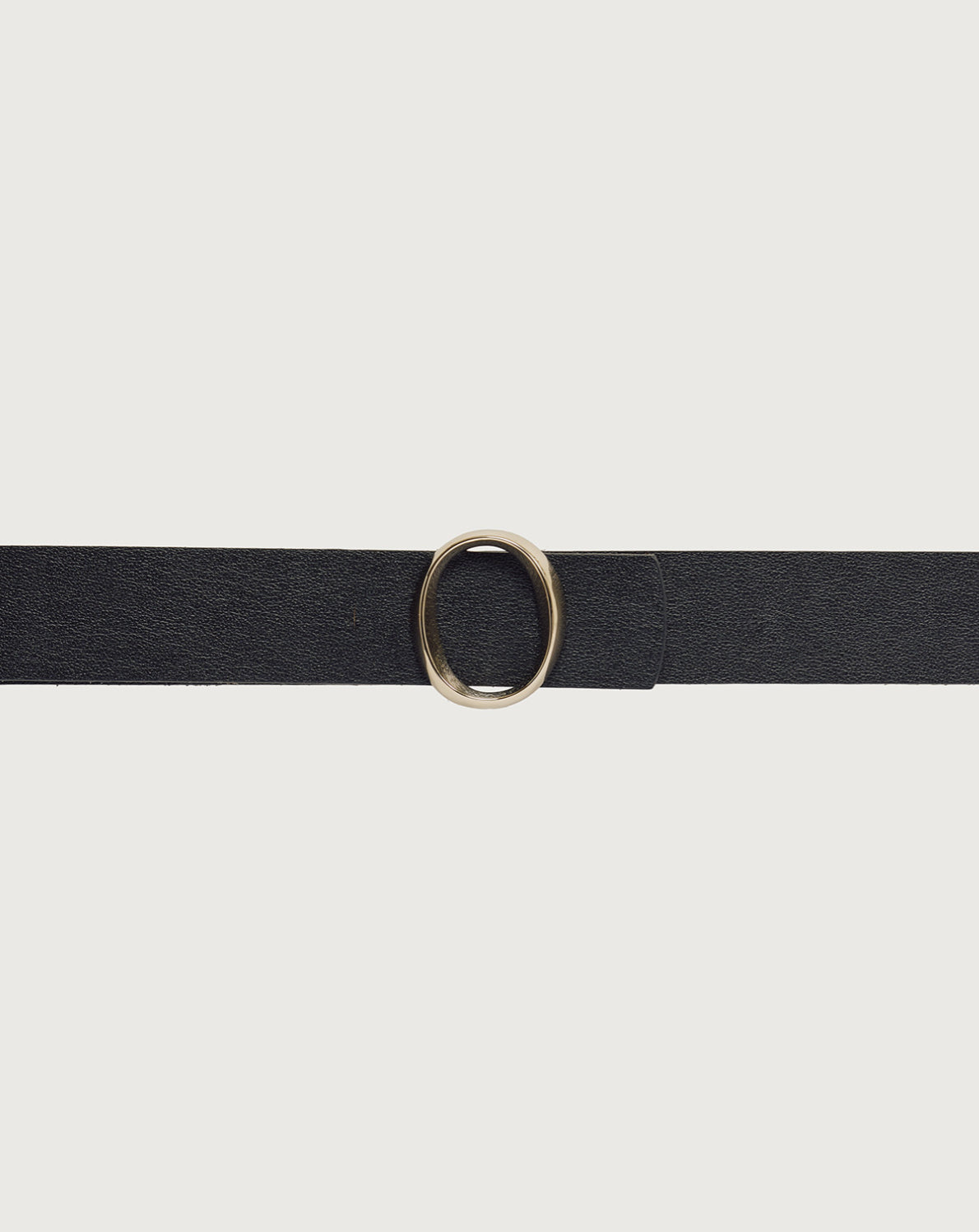 Cintura Leo Double in cavallino 3,5 cm
