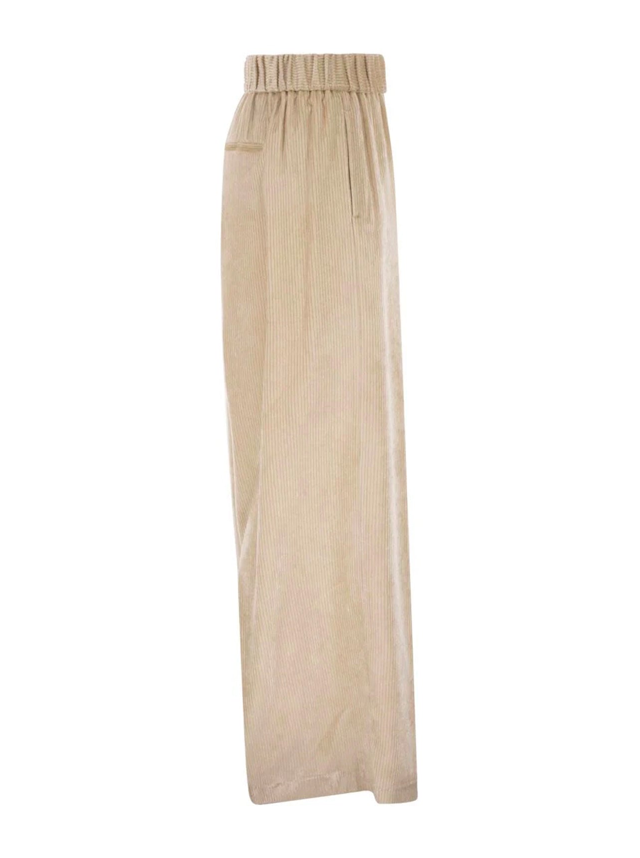 Pantalone velluto fluido 400 righe