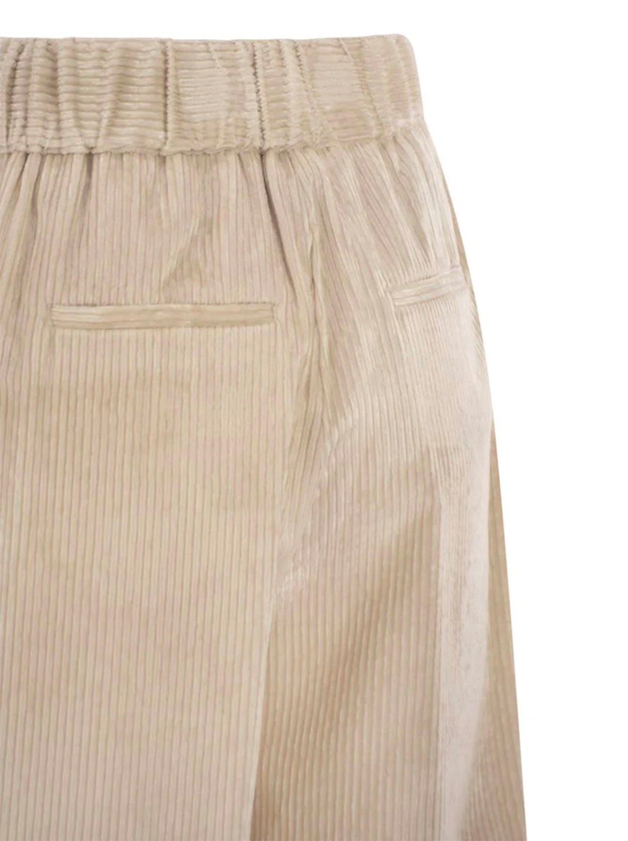 Pantalone velluto fluido 400 righe