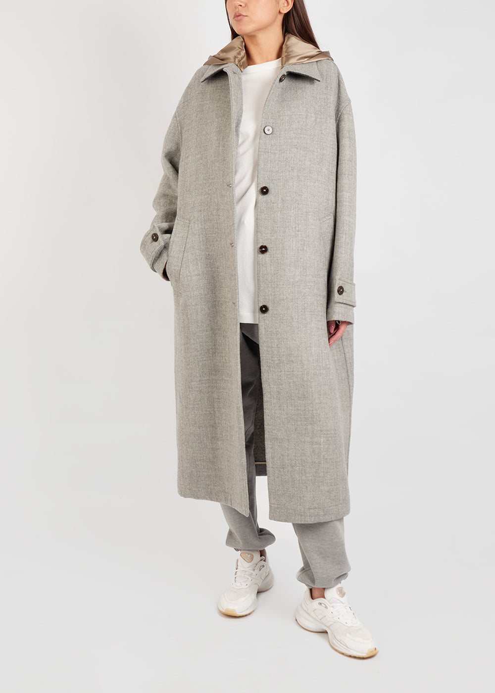 Cappotto coat double lungo