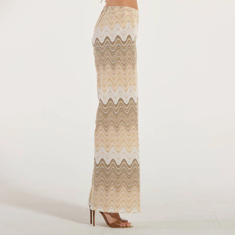 Pantaloni Amalia in maglia rascheL