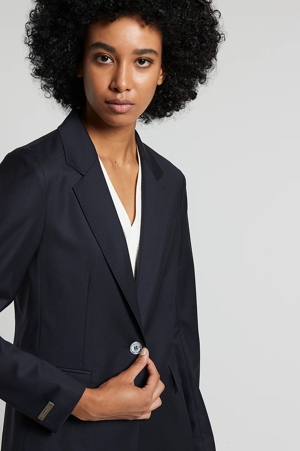BLAZER TELA LEGGERA IN LANA MERINOS LORO PIANA