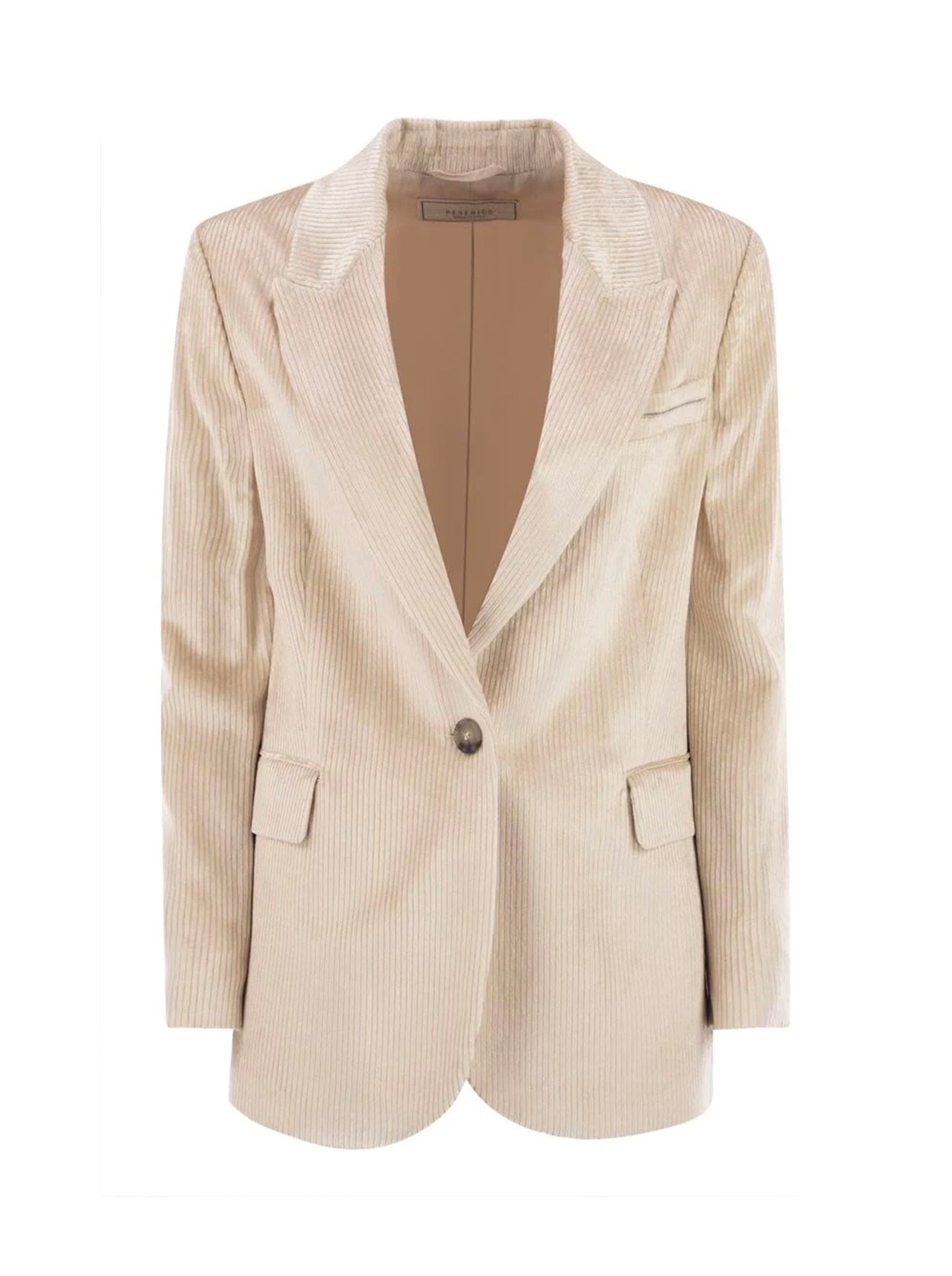 Blazer velluto fluido 400 righe