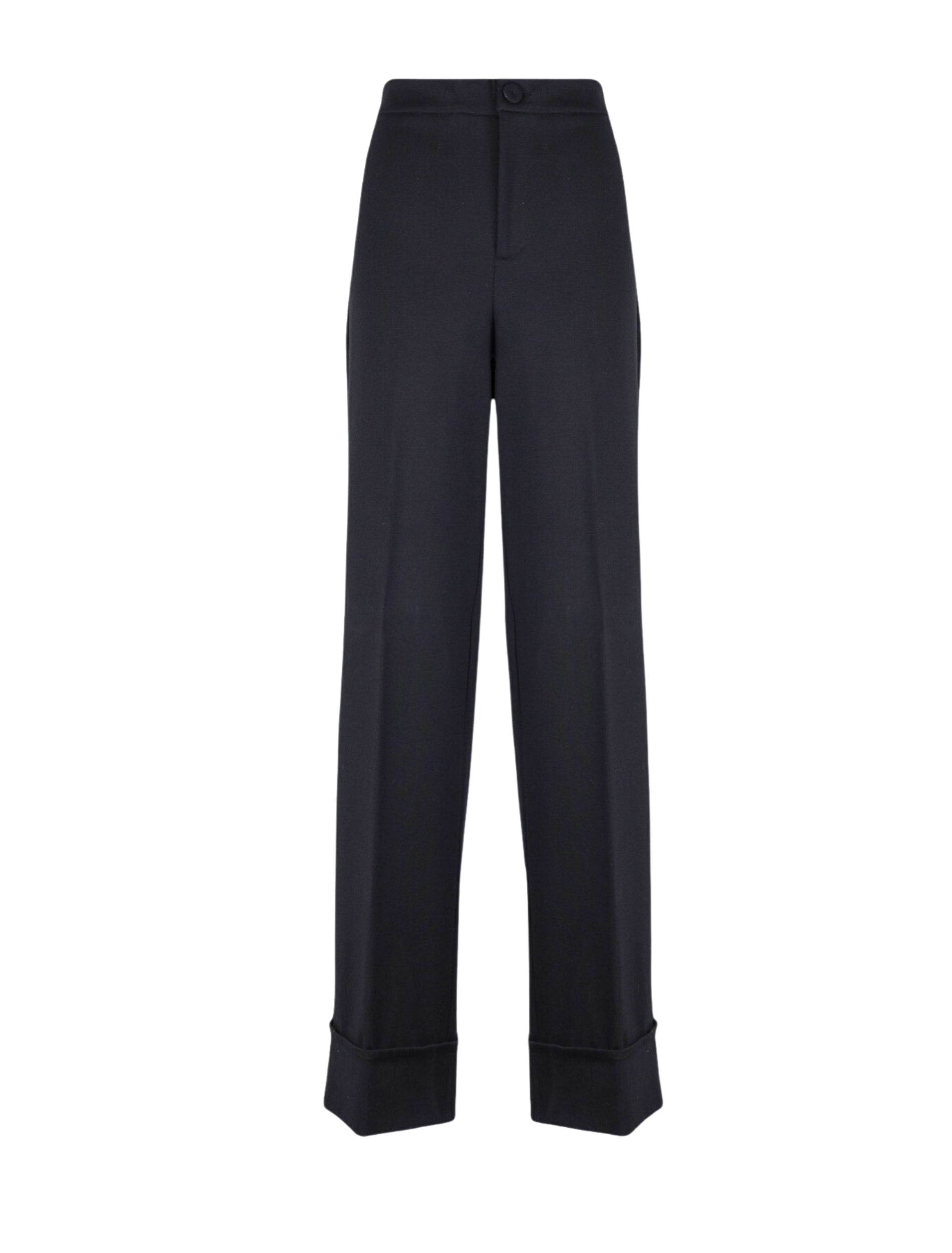 Pantalone Palazzo con Pieghe