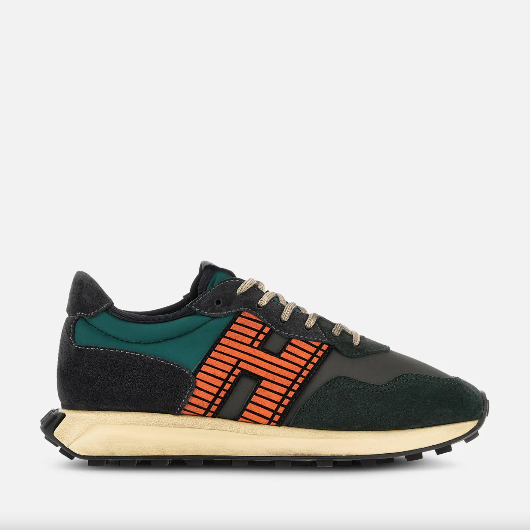 Sneakers H601 Blu Arancio Verde