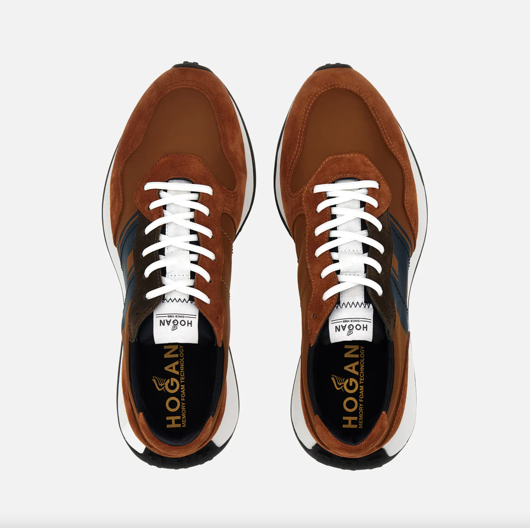 Sneakers H601 Arancio Blu