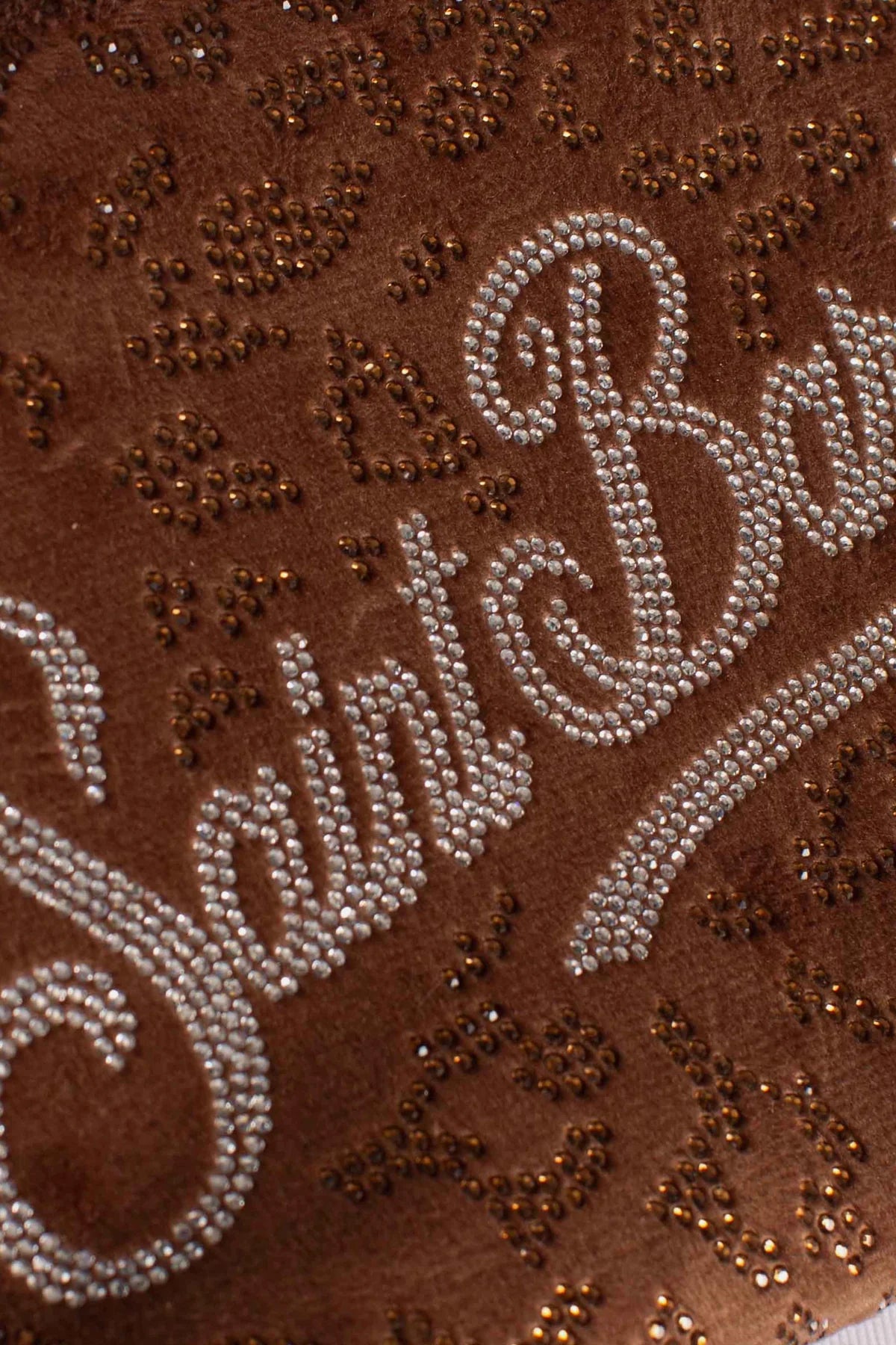 POCHETTE ALINE STRASS LEOPARD