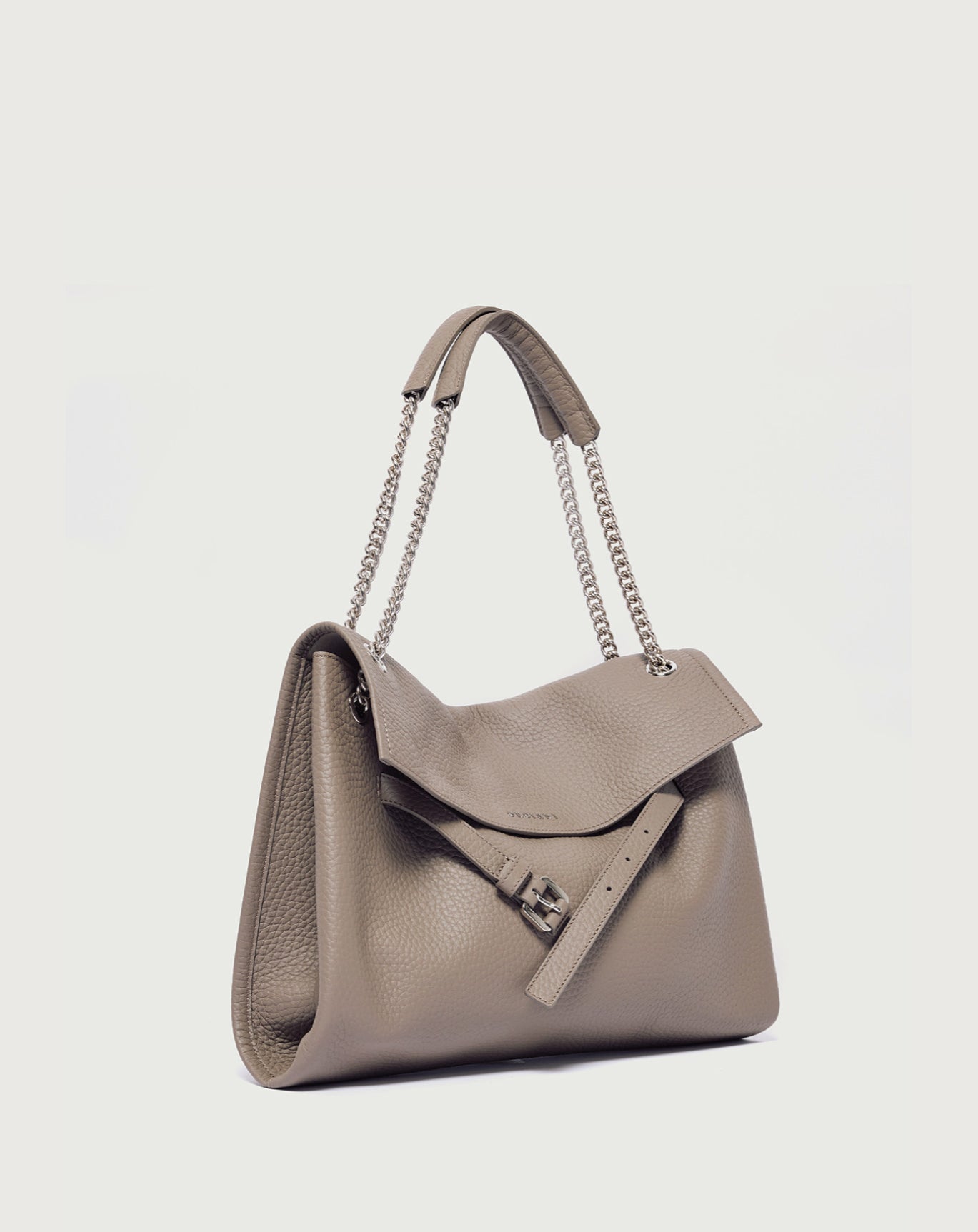 Borsa Venus Soft Midi a spalla in pelle martellata