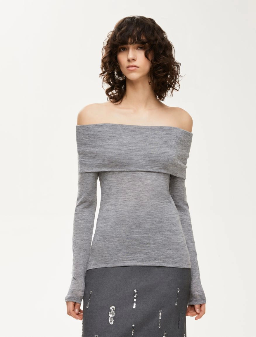 MAGLIA OFF-SHOULDER