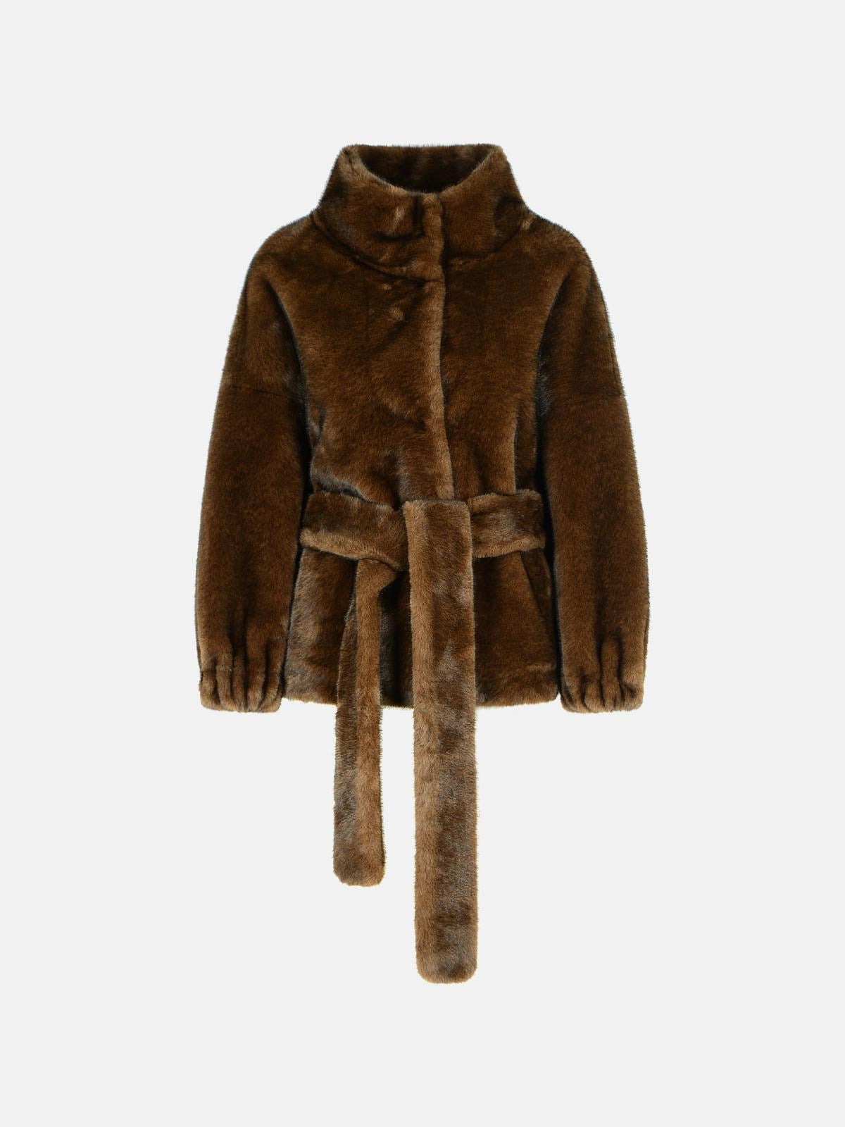 WOMAN FAKE FUR JACKET