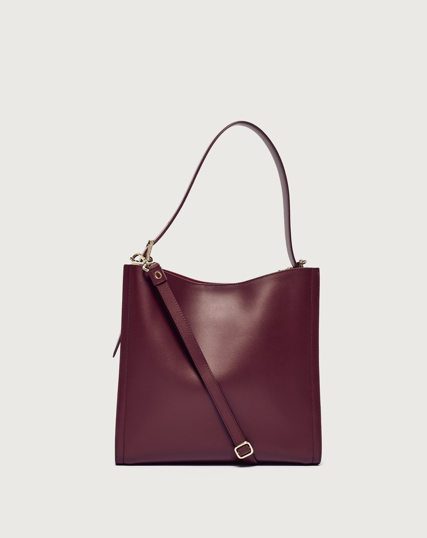 Borsa Her-O Alba Midi a spalla in pelle con tracolla