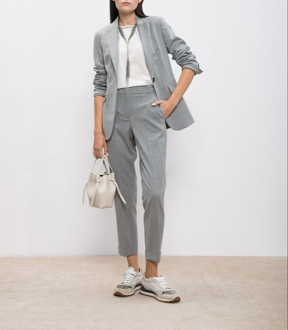 Blazer flanella stretch tecnica