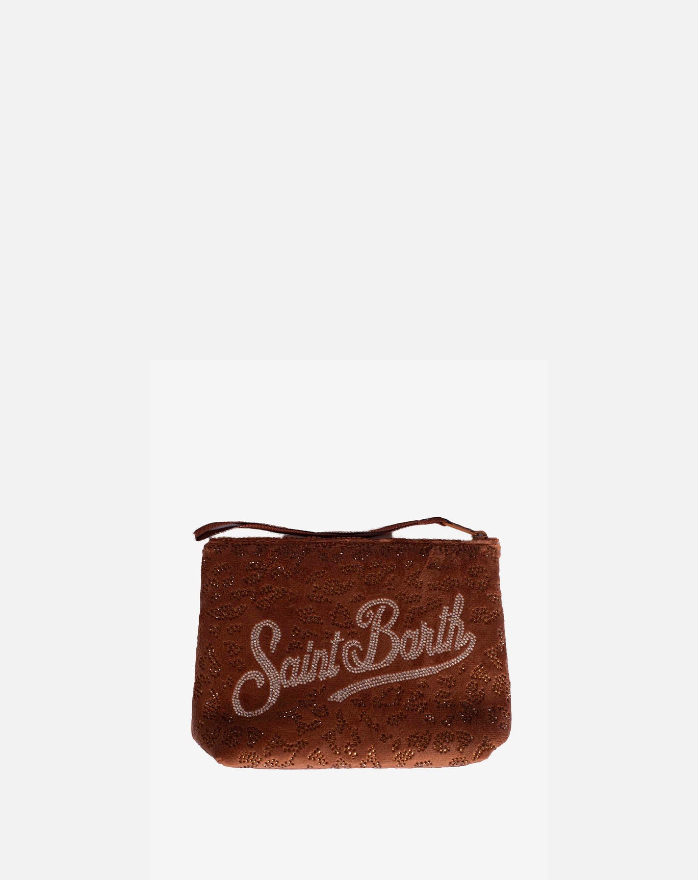 POCHETTE ALINE STRASS LEOPARD