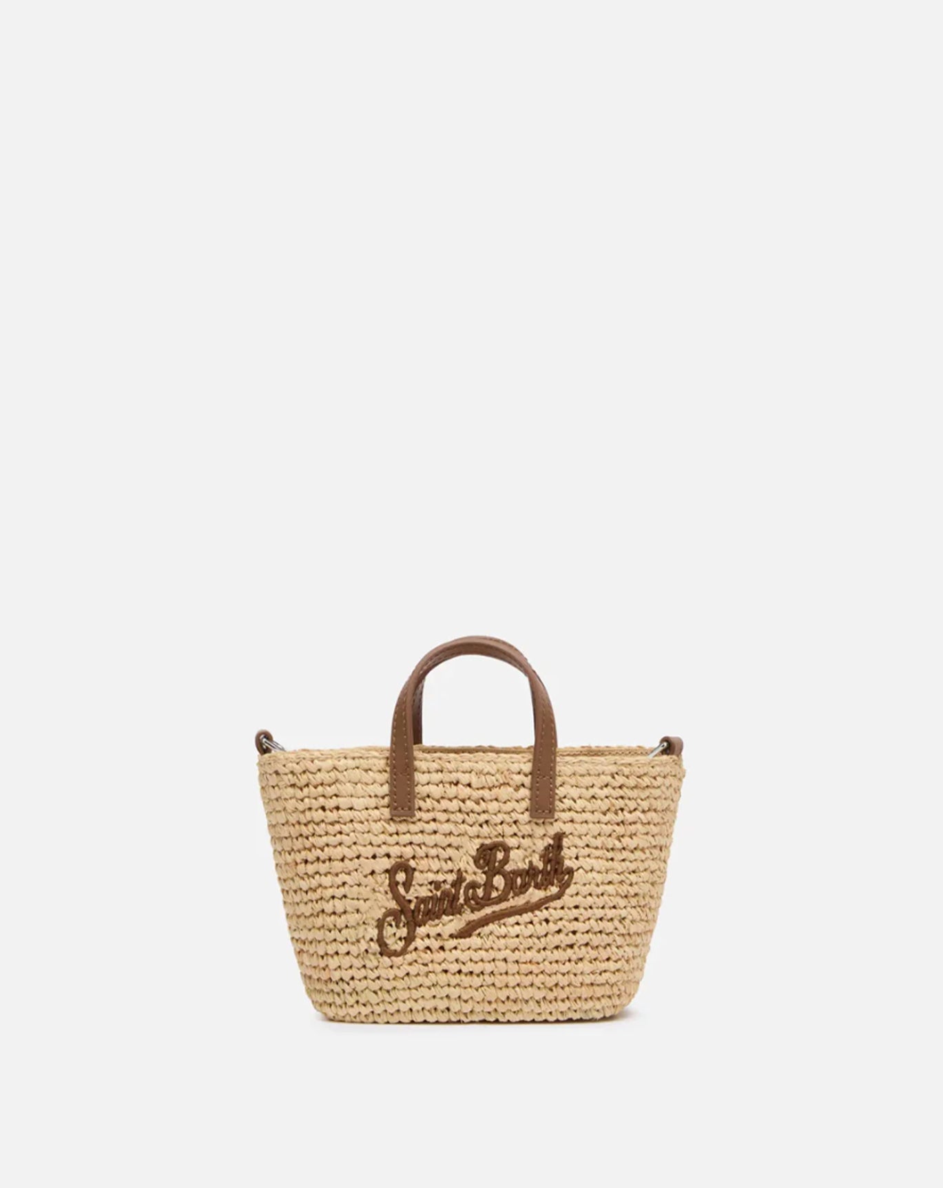 SHOULDER BAG IN RAFFIA