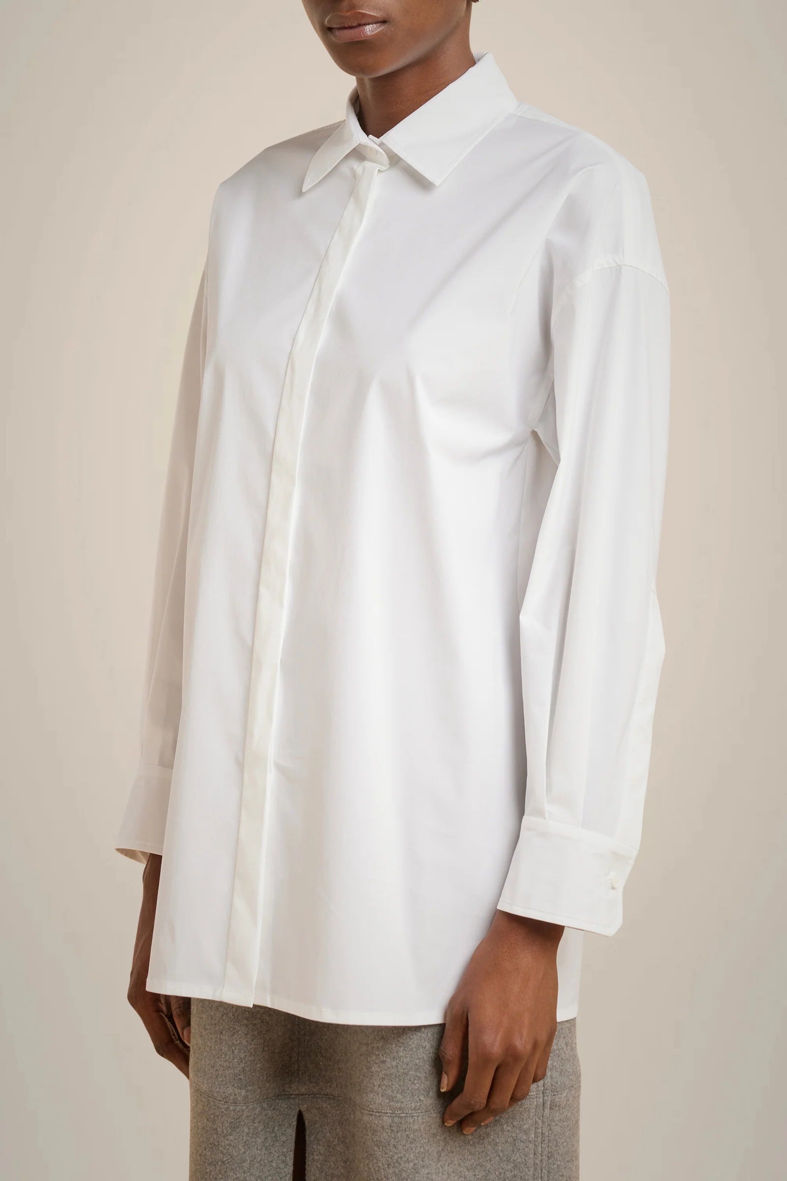 Camicia con Cintura Mini Abito