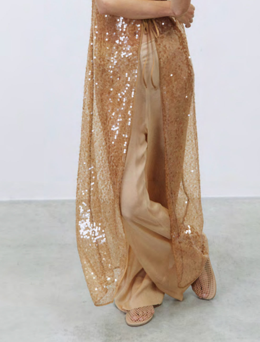 PANTALONE CHIFFON AMPIO