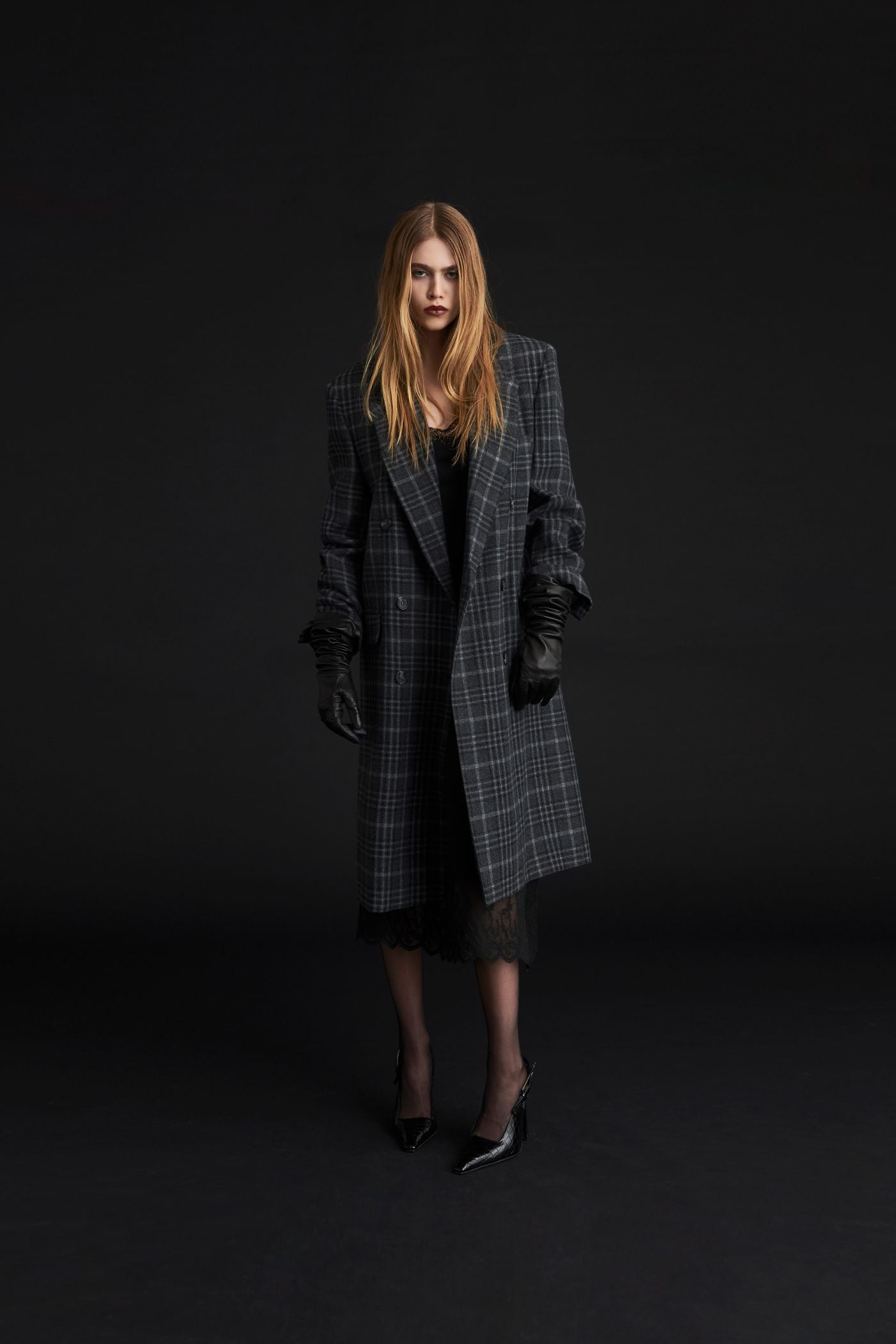 VAENTINA COAT IRON CHECK