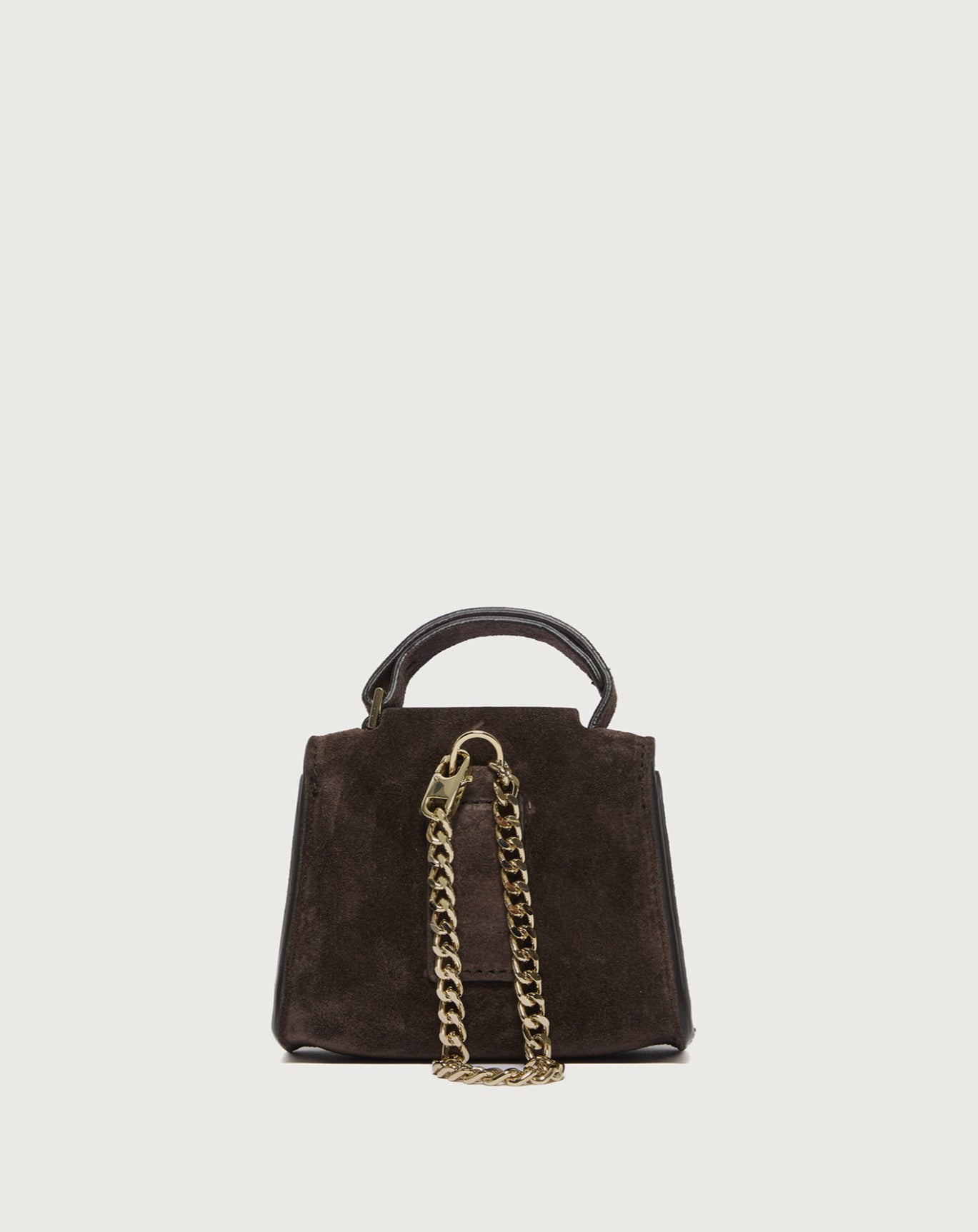 Charm Mini Sveva Peach in suede