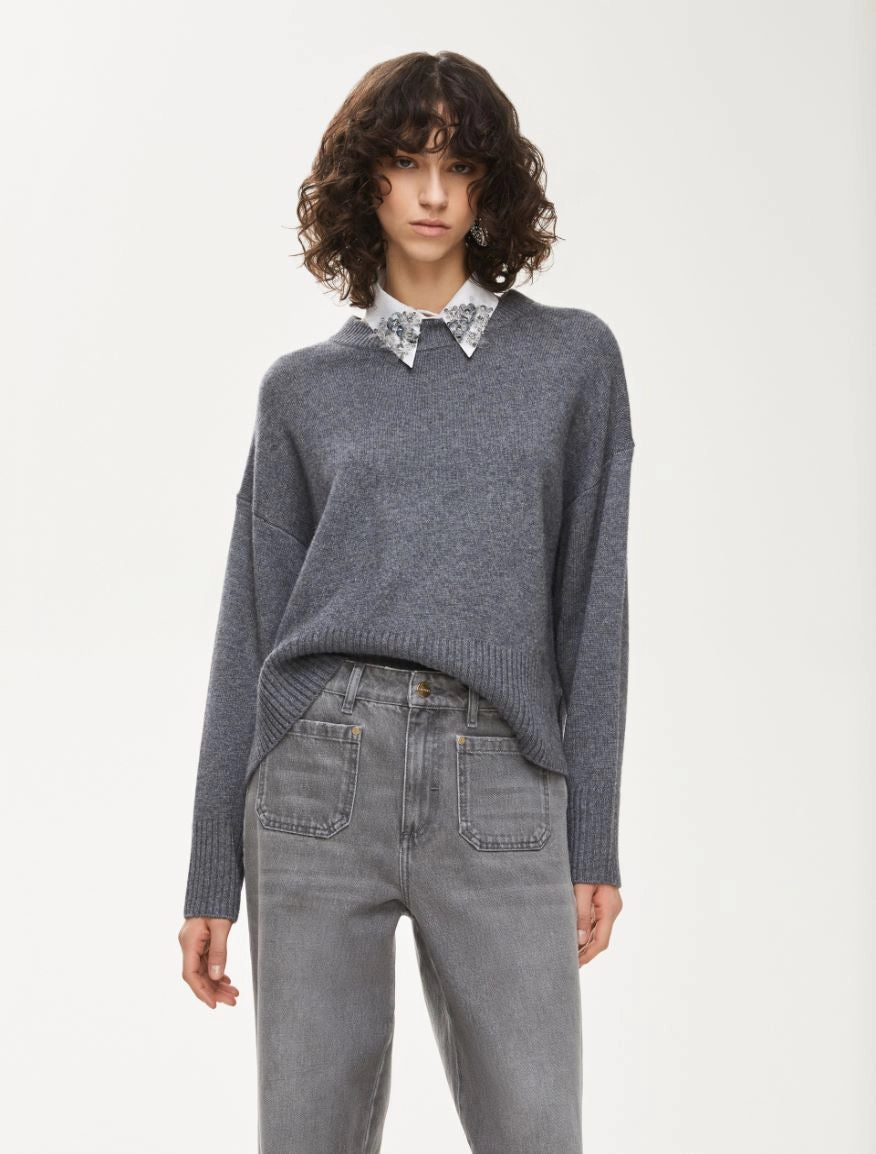 MAGLIA IN MISTO CASHMERE