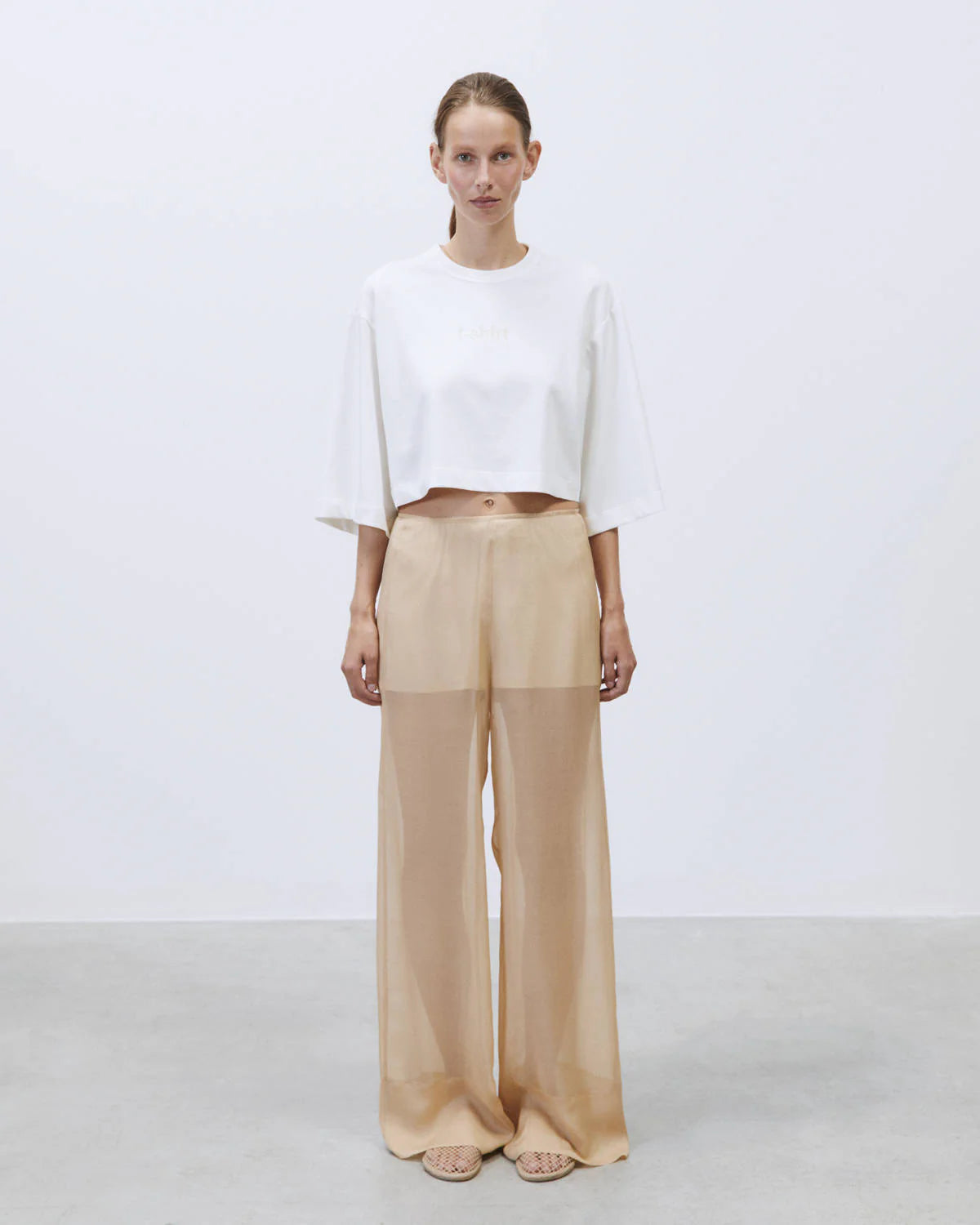 PANTALONE CHIFFON AMPIO