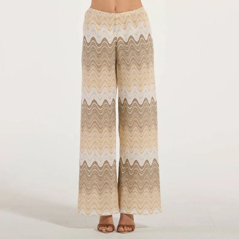 Pantaloni Amalia in maglia rascheL