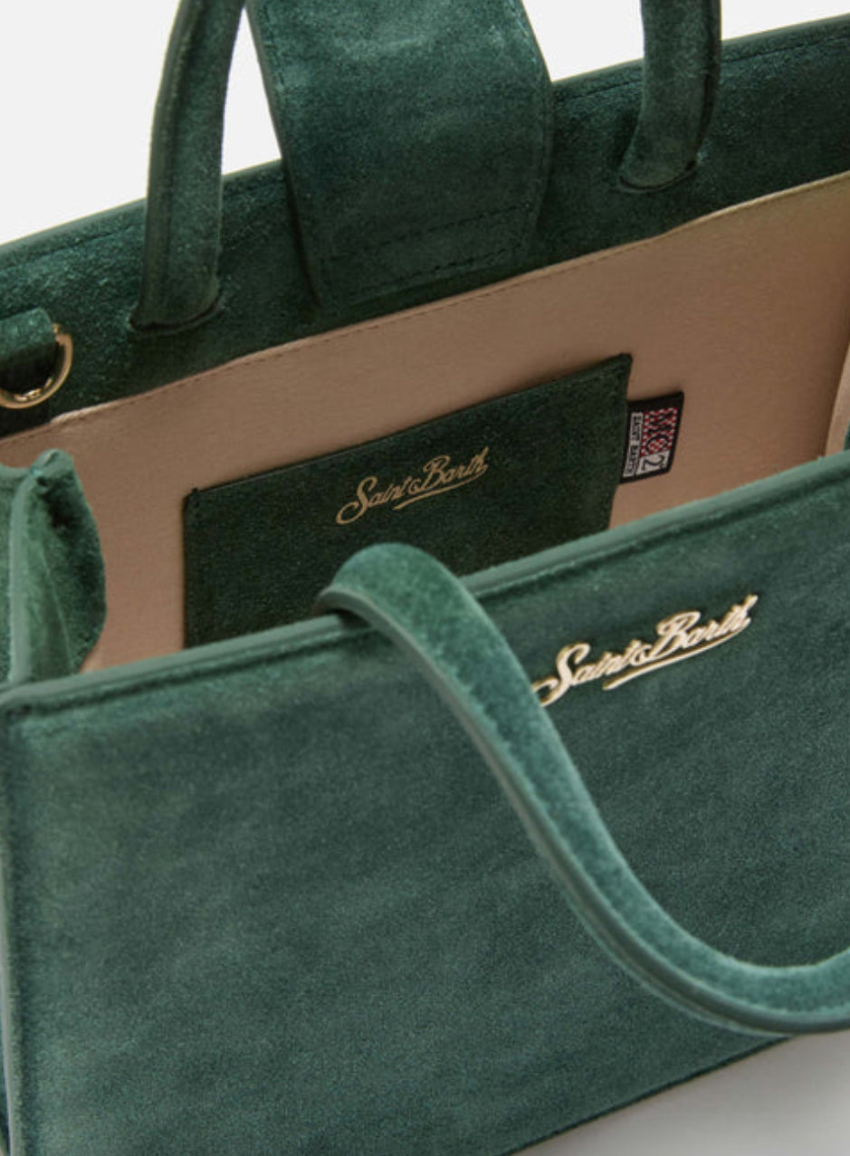 Borsa a mano Shop Bag Midi scamosciata