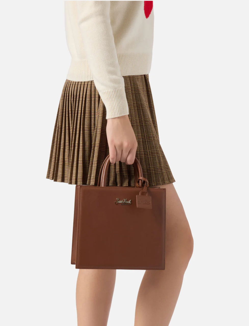 Borsa a mano Shop Bag Midi in pelle